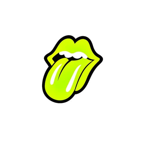 Abtibild Rolling Stones auto diverse culori decorativ pentru exterior si interior Cod: YGT 2