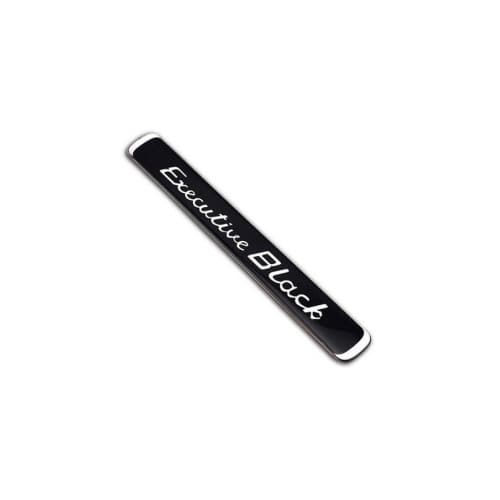 Ornament metalic auto Executive Black aluminiu crom cu negru Cod: EB-22 2