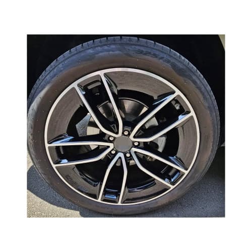 Jante DY388 KM 18x8 fata 18x9 spate 5x112 negru  diamond cut compatibile Mercedes 3