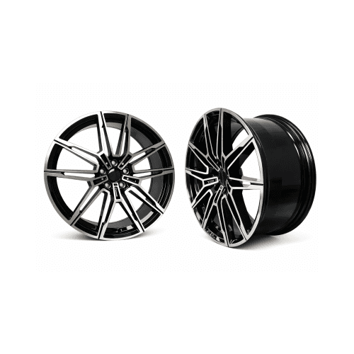 Jante PDW 19x8.5 fata 19x9.5 spate 5x112 ET29 ET35 negru polish compatibile BMW Cod: L95761F02 / L95761R99 3