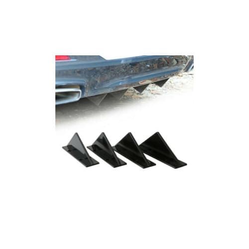 Set ornament splitter pentru bara spate culoare Negru  Cod: UNIV-086