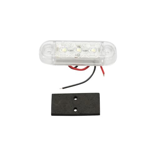 Lampa laterala Led Alba 65mm 12-24V  Cod: BK69486 3