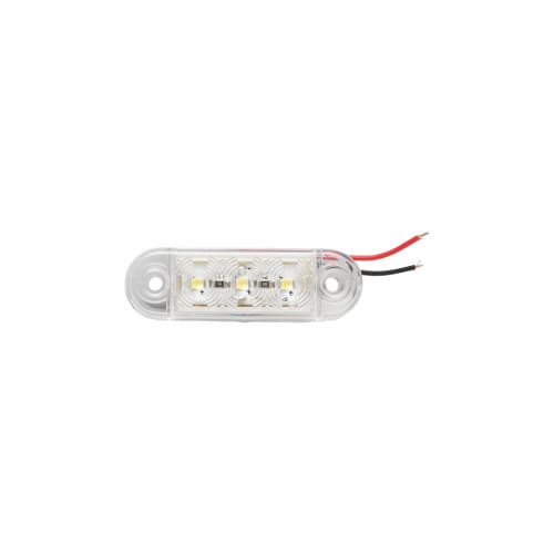 Lampa laterala Led Alba 65mm 12-24V  Cod: BK69486