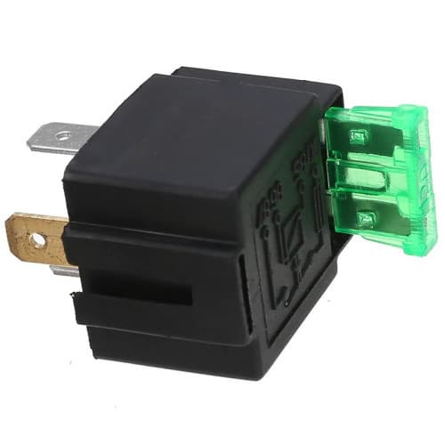 Releu 4P 12V 4 pini cu siguranta Cod: W15761 2