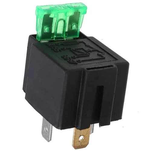 Releu 4P 12V 4 pini cu siguranta Cod: W15761