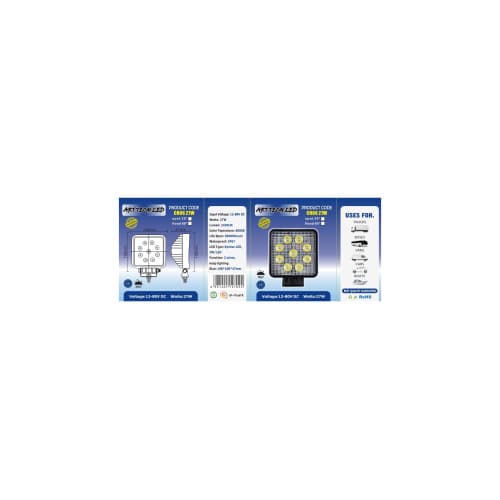 Proiector LED Premium 27W Spot Beam 30° 12–24V Cod: CH06 2