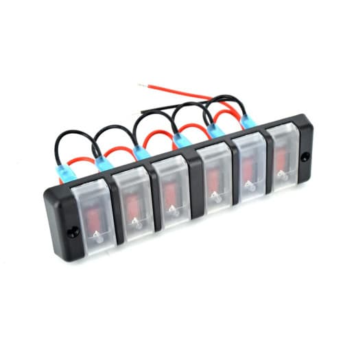 Panou 6 intrerupatore  SPP21 12V