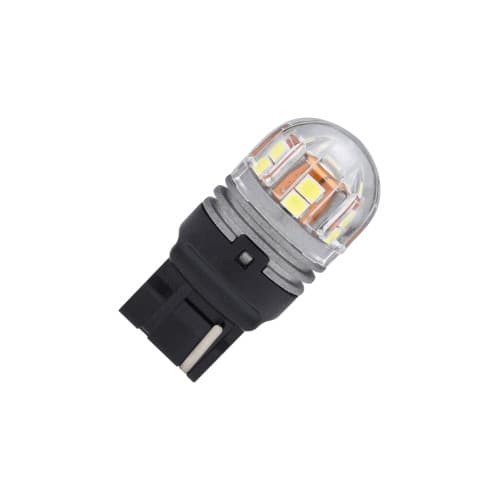 Bec o faza  T20 7440 W21W 15SMD 2835 12V CANBUS  nonpolar 320 lumen  Lumina galbena  Cod:SPT15-7440-Y 4