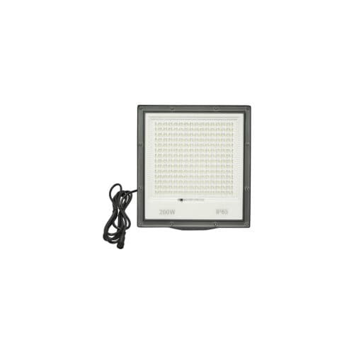 Proiector led de 200w cu panou solar 20W, baterie si telecomanda Cod: BK69712 4