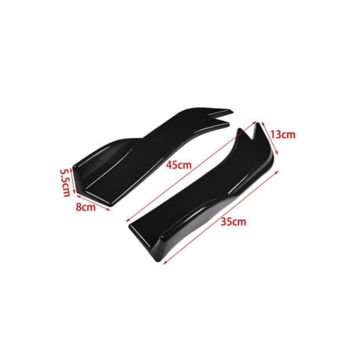 Set prelungire coltar bara spate culoare Negru Lucios  Cod: UNIV-008 2