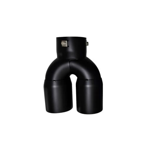 Ornament toba negru mat universal diametru 76mm Cod: M2009-76