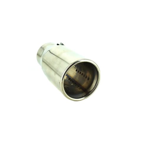 Ornament toba inox Premium, intrare 6.5 cm, lungime 15.5 cm, diametru exterior 7.5 cm Cod: 7657G 2