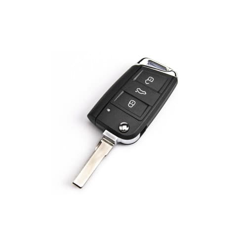 Carcasa telecomanda compatibila Volkswagen cu lamela Cod: 1328-1 3