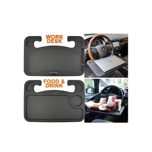 Masuta multifunctionala portabila cu fixare pe volanul auto Cod: FS-6148 3