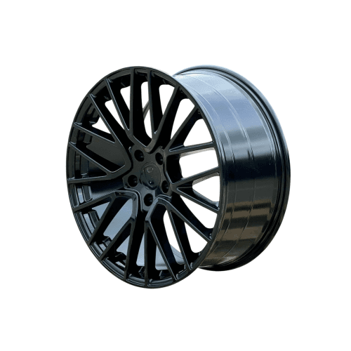 Jante PDW 20x9 fata 20x10.5 spate 5x130 ET50 ET64 negru lucios compatibile Porsche Cod: LA5413F11 NX / LA5413R92 NX 3