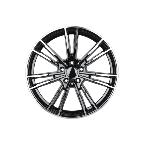 Jante PDW 19x8.5 fata 19x9.5 spate 5x112 ET28 ET35 negru polish compatibile BMW Cod: L95380F17 / L95380R74 NX 2
