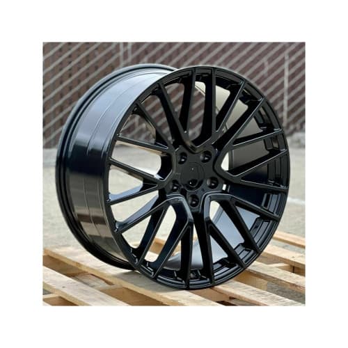 Jante PDW 20x9 fata 20x10.5 spate 5x130 ET50 ET64 negru lucios compatibile Porsche Cod: LA5413F11 NX / LA5413R92 NX 4