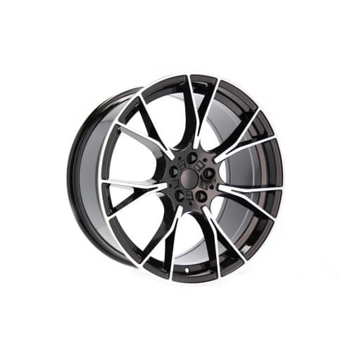 Jante PDW 19x8.5 fata 19x9.5 spate 5x112 ET25 ET33 negru polish compatibile BMW  Cod: L95407F12 NX / L95407R92 NX 3