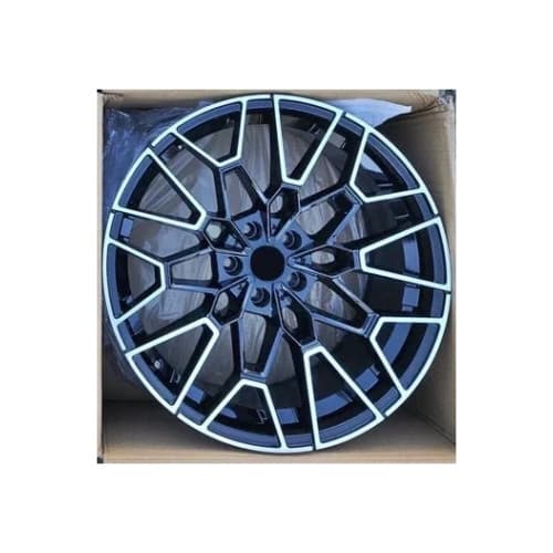 Jante DY1650 KM 20x9 fata 20x10 spate 5x120 ET30 ET40 negru polish compatibile BMW 2