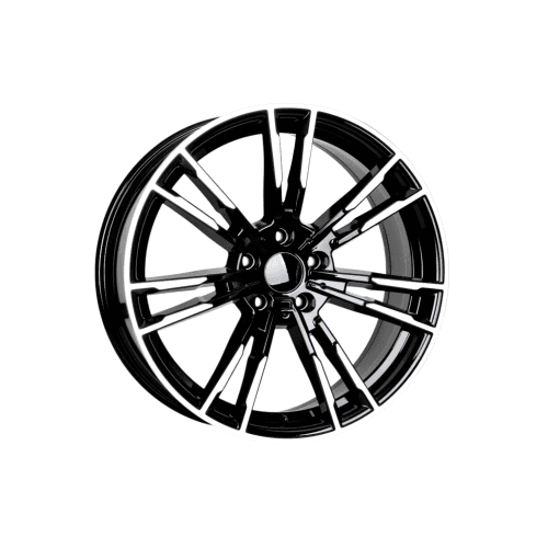 Jante PDW 19x8.5 fata 19x9.5 spate 5x112 ET28 ET35 negru polish compatibile BMW Cod: L95380F17 / L95380R74 NX