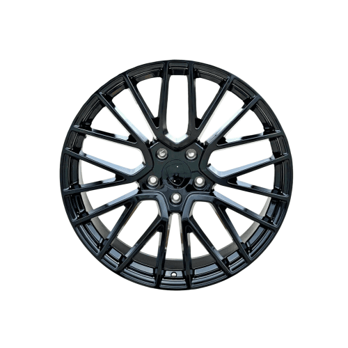 Jante PDW 20x9 fata 20x10.5 spate 5x130 ET50 ET64 negru lucios compatibile Porsche Cod: LA5413F11 NX / LA5413R92 NX 2