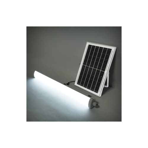 Lampa LED 300W, 6500K cu panou solar policristalin, telecomanda si acumulator 7200mAh IP20  Cod: BK79045