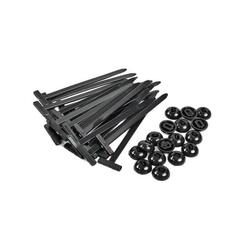 Set 50 coliere tip clipsuri universale pentru fixare cabluri auto Cod: FS-15422 4