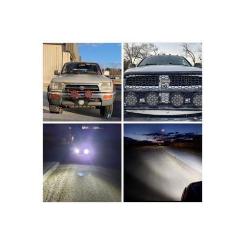 Proiector LED 51W, 12-24V Cod: GD75117R 2