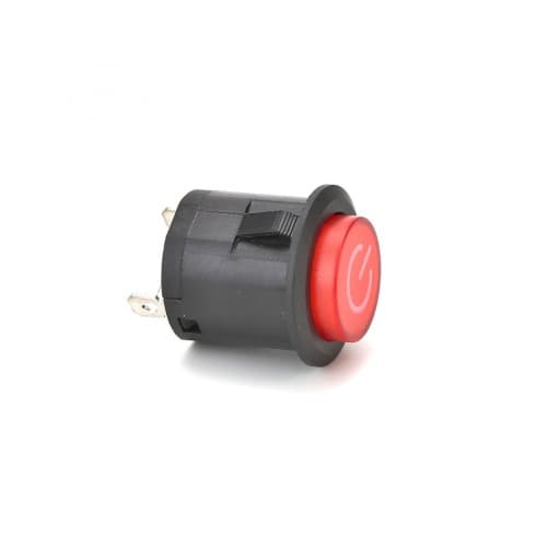 Buton cu retinere 3 pini rosu Cod: TL-33 2