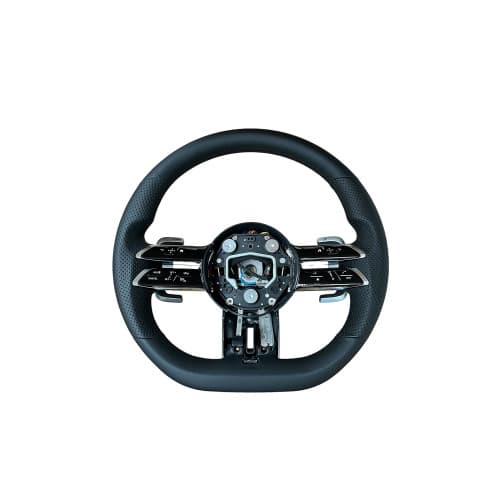 Volan sport piele compatibil cu modelele Mercedes 2011-2021 Produs compatibil - nu este OEM Cod: OCH-04