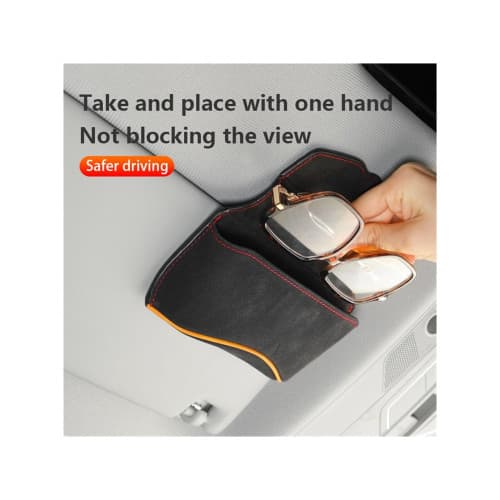 Suport ochelari premium piele ecologica negru Cod: FS-1331 2