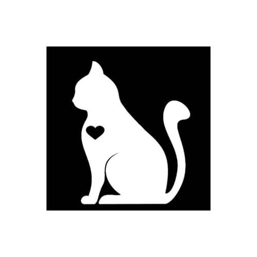 Abtibild Pisica auto decorativ 13x11cm Cod: YGT-13 3