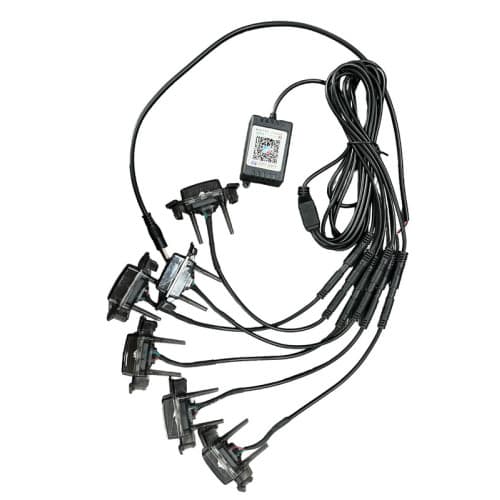 Set 6 lampi cu LED RGB 12V grila masca control prin aplicatie telefon,diverse jocuri de lumini sau lumina continua. Cod: 1110106/P6 2