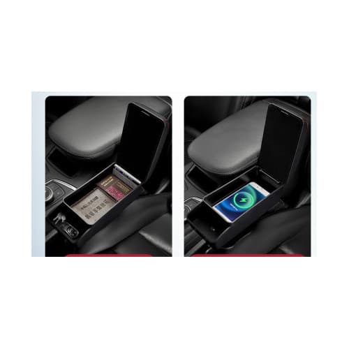 Cotiera universala culoare Neagra si cusatura Rosie Cod: 1309 3