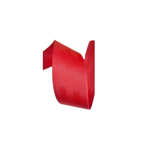 Banda centura siguranta auto poliester rosie latime 46mm rola 100m Cod: FST-CENT1 2