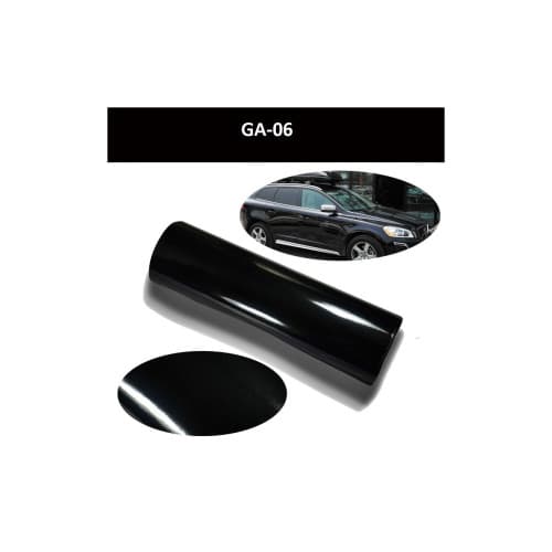 Folie auto Negru lucios PREMIUM 1.52mx1m Cod: GA-06/SF30-GB