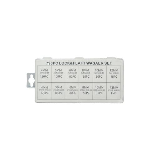 Trusa saibe plate si grover 4-12mm 790 piese Cod: BK99835 3