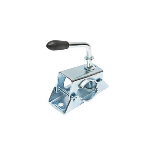 Clema suport pentru roata de sprijin remorca tija exterioara 35mm Mica Cod: BK90280 2