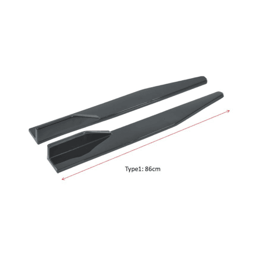 Set prelungiri ornament praguri laterale tuning CARBON. Cod: UNIV-051 86cm