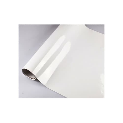 Folie auto caroserie autocolant PET Premium cu tehnologie de eliminare a bulelor alb lucios 1mx1,52m Cod: SP015X