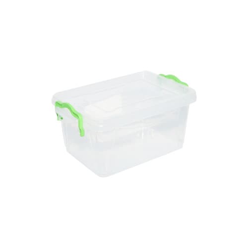 Cutie depozitare 1.5L cu capac din plastic, transparenta 210x140x100mm Cod: DISLK08