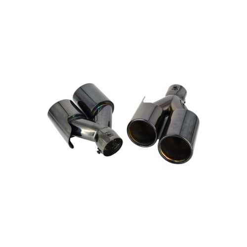 Set ornament toba stanga dreapta Negru Lucios compatibil BMW pachet M Cod: 7100417 2