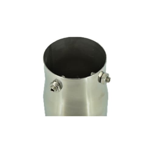 Ornament toba inox premium, intrare 7.8 cm, iesire 9 cm, lungime 17.5 cm Cod: 7635P 4