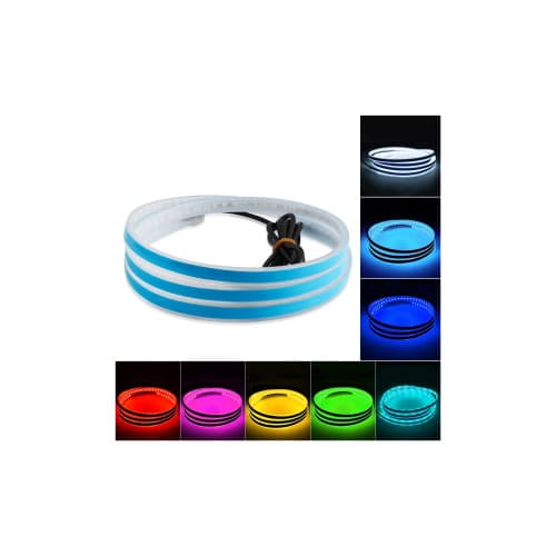 Banda led capota 12V 180cm RGB multicolora ip68 control prin aplicatie Cod: HH-S180RGB