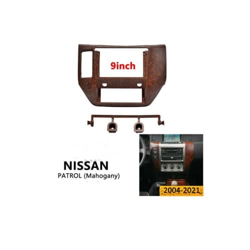 Rama Navigatie 9" cu cablaj compatibila Nissan Patrol Y61 2004-2021 Cod: NV3121/ GR2 4