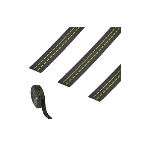 Banda autoadeziva imitatie piele neagra cu cusaturi diverse 2m Cod: BAC2 4