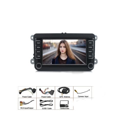 Radio MP3 , MP5 Player 2DIN Android Ecran 7" 12V 2+32G ,Functie CarPlay compatibila Volkswagen,Skoda Cod: CNS1014-2-32 2