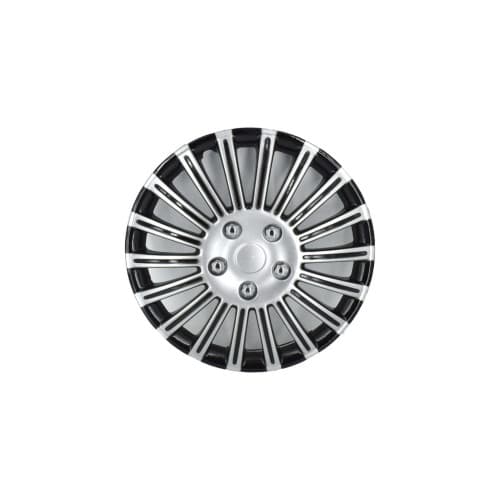 Set capace roti Negru / Argintiu 15" Cod: G-507