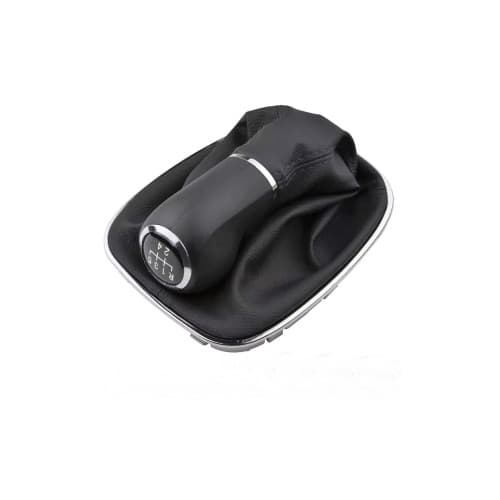 Maner si manson schimbator auto imitatie piele compatibil Opel Corsa D 2006-2014 cu 2 adaptoare pentru 5 si 6 viteze Cod: SC-114 3