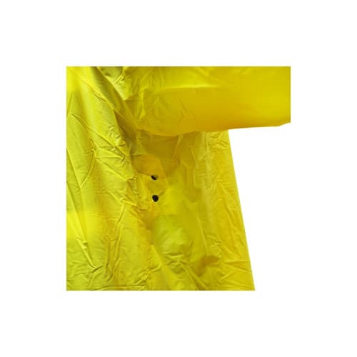 Pelerina cu gluga impermeabila din PVC, 2 buzunare, inchidere cu capse, galben, L Cod: BK77421 4